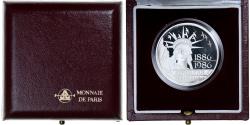 World Coins - France, 100 Francs, Liberté, 1986, MDP, Proof, Silver,