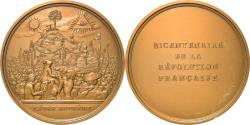 World Coins - France, Medal, Révolution Française, L'Etre Suprême, History, 1987, Mauviel
