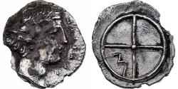 Ancient Coins - Massalia, Obol, ca. 410-380 BC, Massalia, Silver,