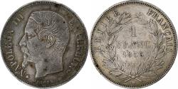 World Coins - Coin, France, Napoleon III, Napoléon III, Franc, 1856, Strasbourg,