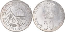 World Coins - Coin, INDIA-REPUBLIC, 50 Rupees, 1978, Mumbai, Bombay, , Silver, KM:259
