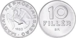 World Coins - Coin, Hungary, 10 Filler, 1983, Budapest, , Aluminum, KM:572