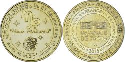 World Coins - France, Token, Touristic token, 13 AUBAGNE Les signes du zodiaque, CAPRICORNE