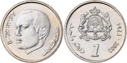 World Coins - Morocco, Mohammed VI, Dirham, 2002, Copper-nickel, , KM:117