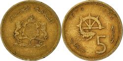World Coins - Coin, Morocco, al-Hassan II, 5 Santimat, 1974, Paris,