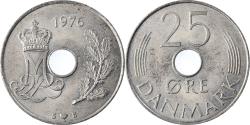 World Coins - Coin, Denmark, 25 Öre, 1976