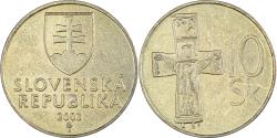 World Coins - Coin, Slovakia, 10 Koruna, 2003