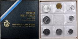 World Coins - San Marino, Set 1 Lire - 500 Lire, 1976, Rome,