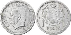 World Coins - Coin, Monaco, 1 Franc, Undated (1943), , Aluminum, Gadoury:MC131