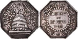 World Coins - France, Token, Savings Bank, Caisse d'Epargne de Valenciennes, , Silver