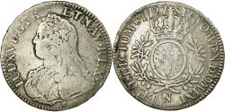 World Coins - Coin, France, Louis XV, Écu aux branches d'olivier, Ecu, 1727, Montpellier