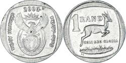 World Coins - Coin, South Africa, Rand, 2003, Pretoria, Springbok, , Nickel Plated