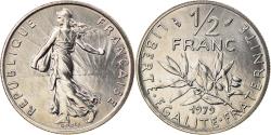 World Coins - Coin, France, Semeuse, 1/2 Franc, 1979, Paris, , Nickel, KM:931.1