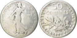 World Coins - Coin, France, Semeuse, 50 Centimes, 1901, Paris, , Silver, KM:854