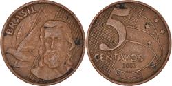 World Coins - Coin, Brazil, 5 Centavos, 2002