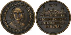 World Coins - France, Medal, Exposition Coloniale Internationale, Paris 1931, Océanie, 1931