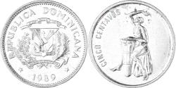 World Coins - Coin, Dominican Republic, 5 Centavos, 1989