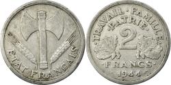 World Coins - Coin, France, Bazor, 2 Francs, 1944, Beaumont - Le Roger, , Aluminum