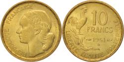 World Coins - Coin, France, Guiraud, 10 Francs, 1951, Beaumont le Roger,