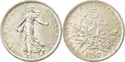World Coins - Coin, France, Semeuse, 5 Francs, 1960, , Silver, KM:926, Gadoury:770