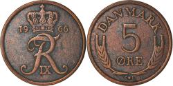 World Coins - Coin, Denmark, Frederik IX, 5 Öre, 1966, Copenhagen, , Bronze