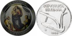 World Coins - France, Token, La Nativité, Vierge à l'Enfant, Aluminium,