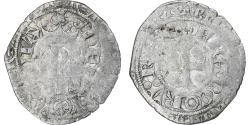 World Coins - France, Charles V, Blanc au K, 1365-1380, Billon, , Duplessy:363