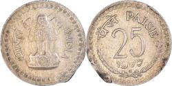 World Coins - Coin, India, 25 Paise, 1977