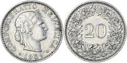 World Coins - Coin, Switzerland, 20 Rappen, 1959
