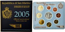 World Coins - San Marino, Set, 2005,