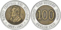 World Coins - Coin, Ecuador, 100 Sucres, 1997