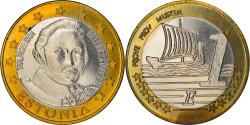 World Coins - Estonia, Fantasy euro patterns, Euro, 2004, Proof, , Bi-Metallic