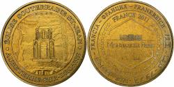 World Coins - France, Tourist token, Aubeterre-sur-Dronne - Eglise souterraine St-Jean, 2011
