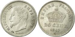 World Coins - Coin, France, Napoleon III, Napoléon III, 20 Centimes, 1867, Bordeaux