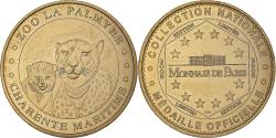 World Coins - France, Token, La Palmyre - Zoo, 2005, Les guépards, , Copper-nickel