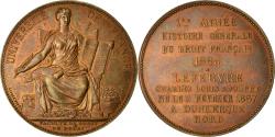 World Coins - France, Medal, Université de France, Académie de Douai, 1885, Dubois.A