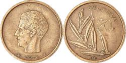World Coins - Coin, Belgium, 20 Francs, 1980