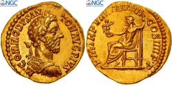 Ancient Coins - Commodus, Aureus, 183-184, Rome, Very rare, Gold, NGC,