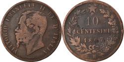 World Coins - Coin, Italy, Vittorio Emanuele II, 10 Centesimi, 1867, Birmingham,