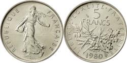 World Coins - Coin, France, Semeuse, 5 Francs, 1980, Paris, , Nickel Clad