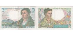 World Coins - France, 5 Francs, Berger, 1943-11-25, U.92, EF(40-45)