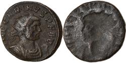 Ancient Coins - Coin, Carinus, Aurelianus, 283, Ticinum, Incuse strike, , Billon
