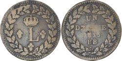 World Coins - Coin, France, Louis XVIII, Decime, 1815, Strasbourg, , Bronze
