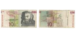 World Coins - Banknote, Slovenia, 10 Tolarjev, 1992, 1992-01-15, KM:11a, F(12-15)