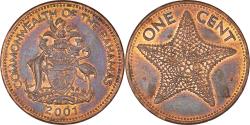 World Coins - Coin, Bahamas, Cent, 2001
