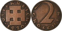 World Coins - Austria, 2 Groschen, 1926, Bronze, , KM:2837