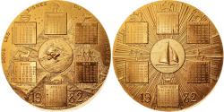 World Coins - France, Medal, Calendrier, Sous les Signes du Zodiaque, 1982, Fourbé,