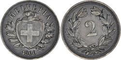 World Coins - Coin, Switzerland, 2 Rappen, 1900, Bern, , Bronze, KM:4.2