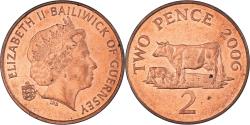 World Coins - Coin, Guernsey, 2 Pence, 2006