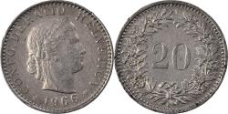 World Coins - Coin, Switzerland, 20 Rappen, 1966